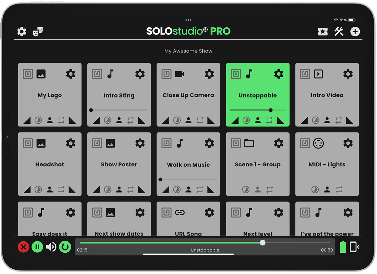 solostudio pro on ipad pro