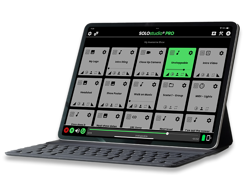 SOLOstudio® PRO iOS App