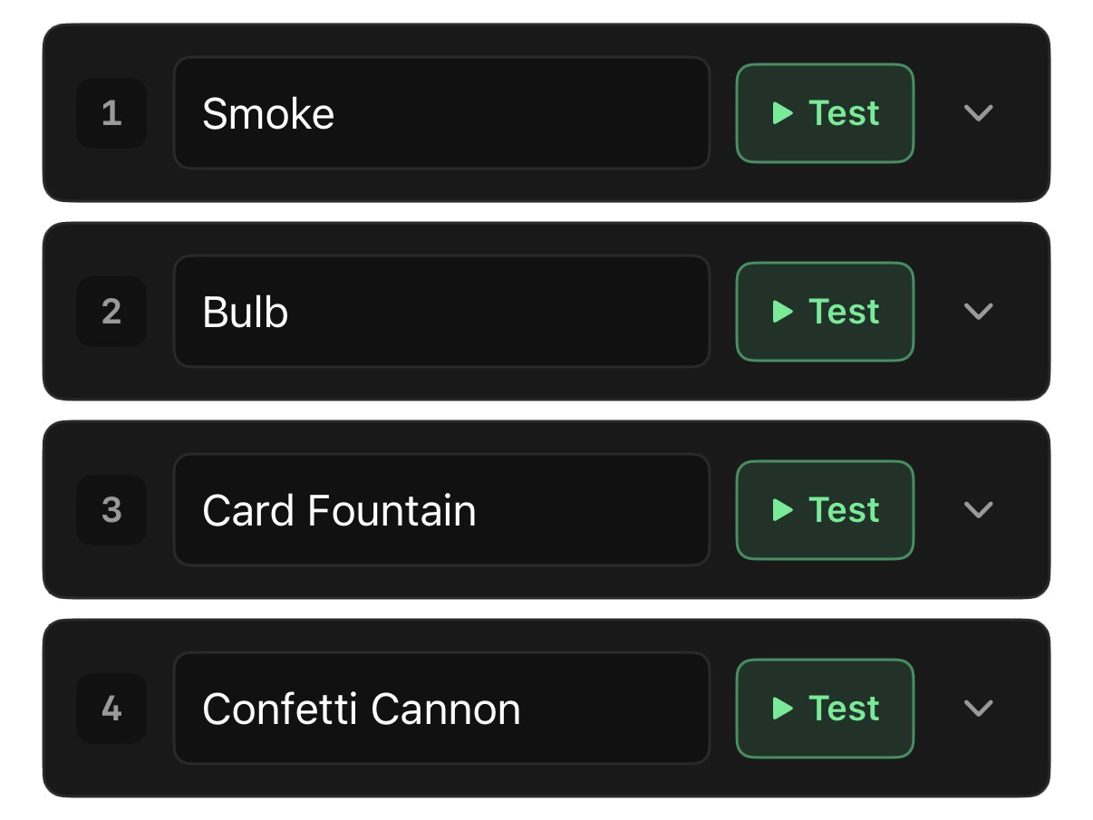 halo user interface
